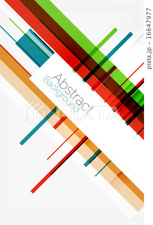 Square shape mosaic pattern design. Universal modern composition 16647977