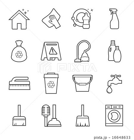 cleaning icon 16648633