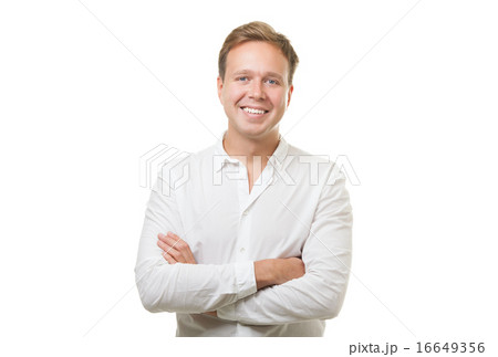 Smiling Man with Folded Arms Smiling Man with Folded Arms 16649356