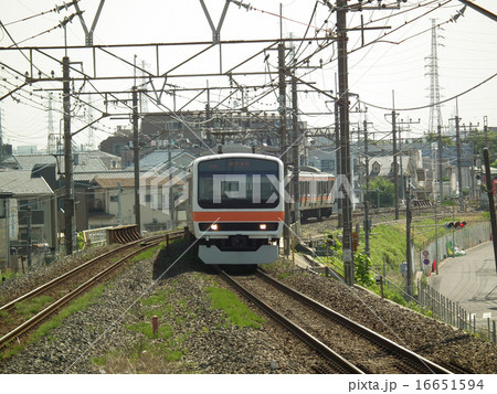 武蔵野線　209系　東川口駅 16651594
