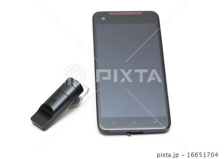 スマホとヘッドセット 16651704