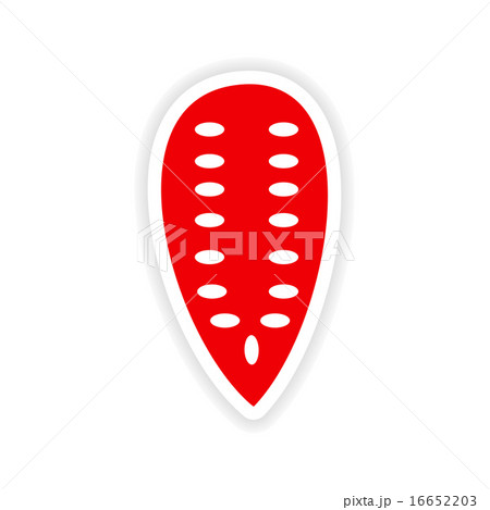 icon sticker realistic design on paper Pumpkin seeds icon sticker realistic design on paper Pumpkin seeds 16652203