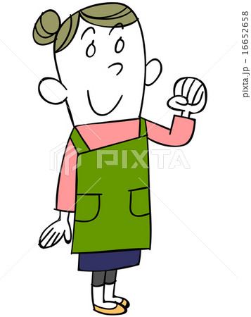 ガッツポーズの主婦 ガッツポーズの主婦 16652658