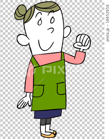 ガッツポーズの主婦 ガッツポーズの主婦 16652658