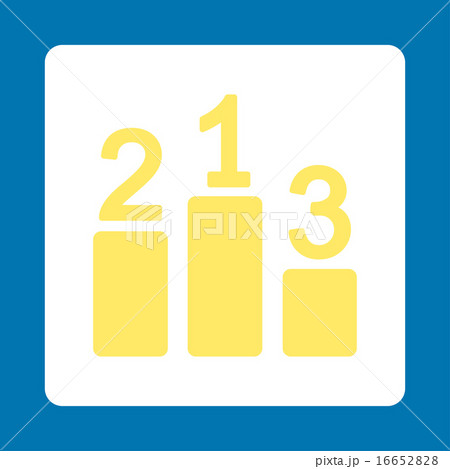 Pedestal icon from Award Buttons OverColor Set Pedestal icon from Award Buttons OverColor Set 16652828