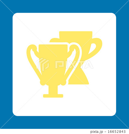 Trophy cups icon from Award Buttons OverColor Set Trophy cups icon from Award Buttons OverColor Set 16652843
