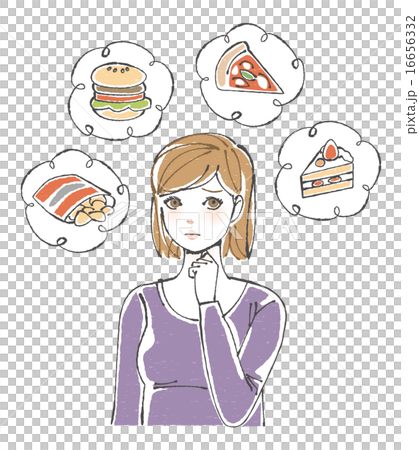 Funny food and female illustration 2 Funny food and female illustration 2 16656332