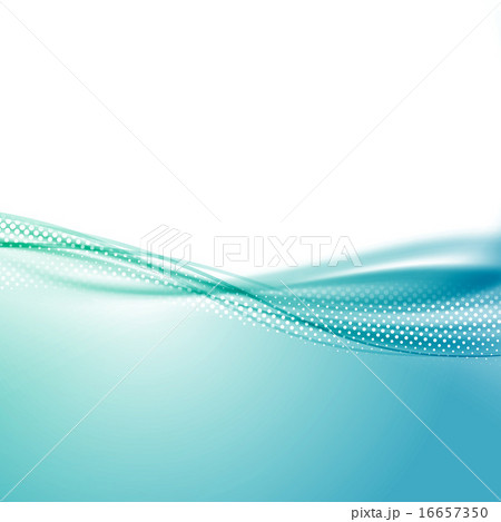 Wave swoosh smooth border line blue background - Stock Illustration  [16657350] - PIXTA