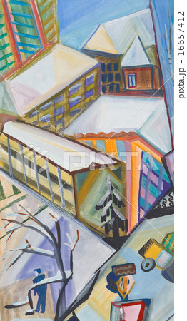 winter in town winter in town 16657412