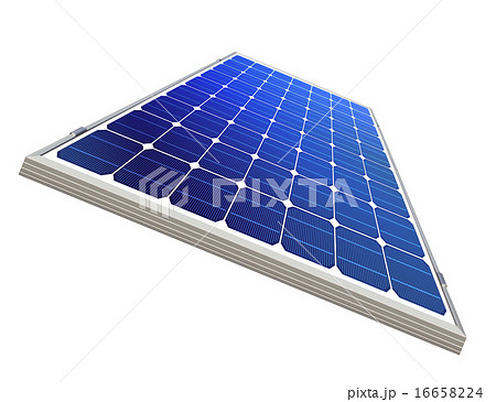 sun-power plant isolated 16658224