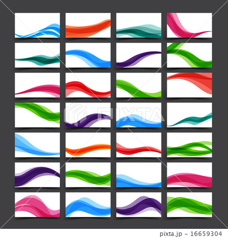 Set of light color for business card and banner Set of light color for business card and banner 16659304
