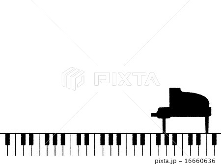 ピアノ＿クレヨン画 16660636