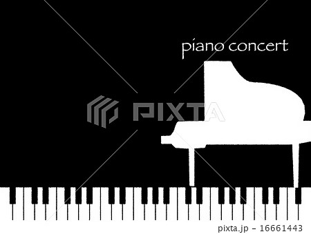 ピアノ_クレヨン画 ピアノ_クレヨン画 16661443