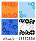 vector illustration set background with gears 16662330