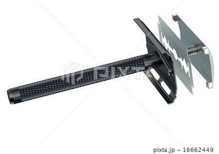 old shaving razor in parts 16662449