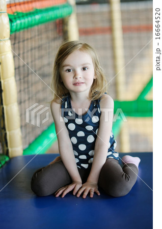 Little girl having fun Little girl having fun 16664520