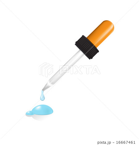 illustration of pipe dropper vector isolated 16667461