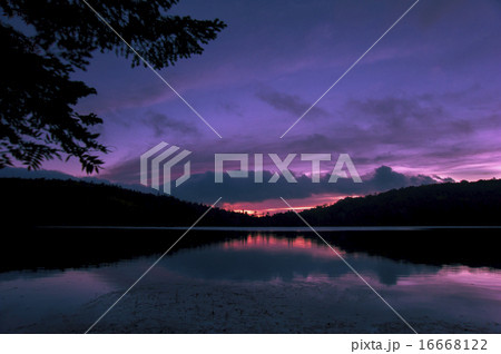 白駒池の夜明け 白駒池の夜明け 16668122