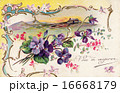 French antique postcard flower 8 16668179