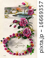 French antique postcard flower 20 16669357