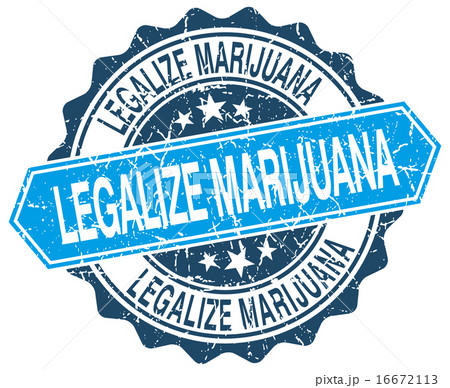 legalize marijuana blue round grunge stamp legalize marijuana blue round grunge stamp 16672113
