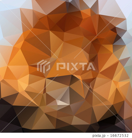 Brown low poly background. Brown low poly background. 16672532
