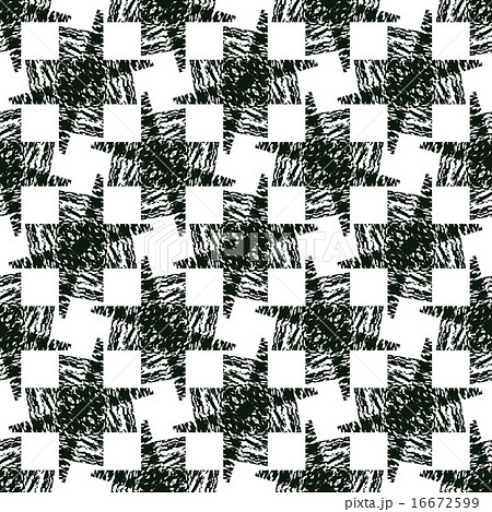 Illusion background. Abstract monochrome seamless pattern. Allover abstract texture. black and white Illusion background. Abstract monochrome seamless pattern. Allover abstract texture. black and white 16672599