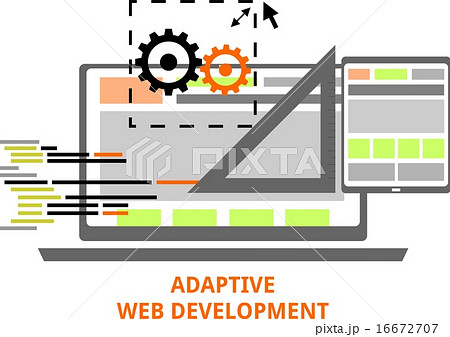 vector - adaptive web development 16672707