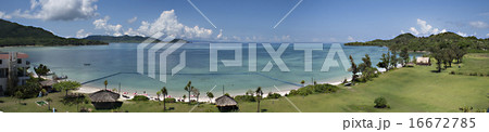 南国　石垣島　パノラマ 16672785