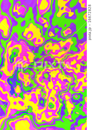 奇妙な模様のアートのイラスト素材 [16672828] - PIXTA