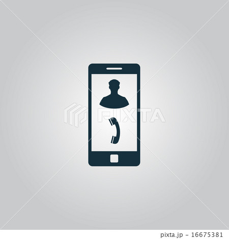 Vector Phone incoming call Icon 16675381