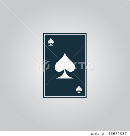 Spades card icon 16675387