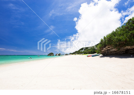 沖縄のビーチ・みーばるビーチ 沖縄のビーチ・みーばるビーチ 16678151