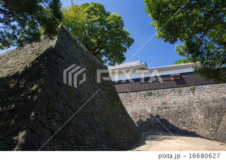熊本城の石垣 16680627