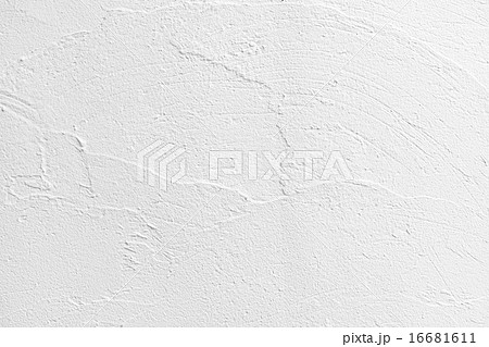 白い漆喰の塗り壁の写真素材