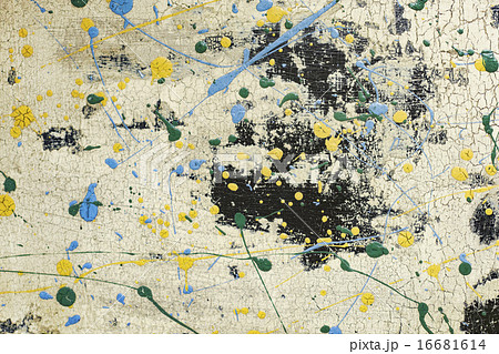 ペンキの背景素材の写真素材