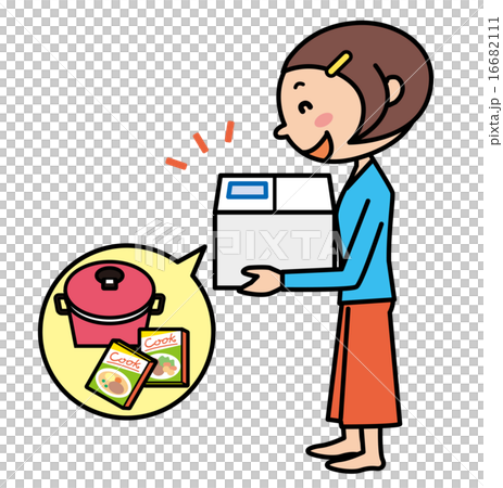 Mail order Arrival pot illustration 16682111