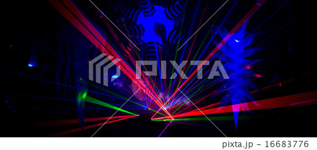 Discotheque laser party Discotheque laser party 16683776