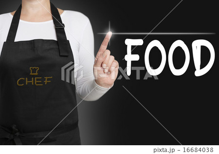 food touchscreen is operated by cook food touchscreen is operated by cook 16684038