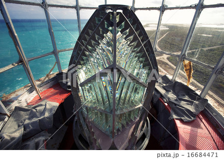 Photo inside the old lighthouse ocean.  16684471