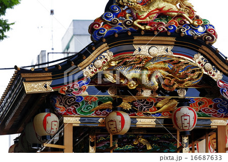 秩父川瀬祭りの屋台 16687633