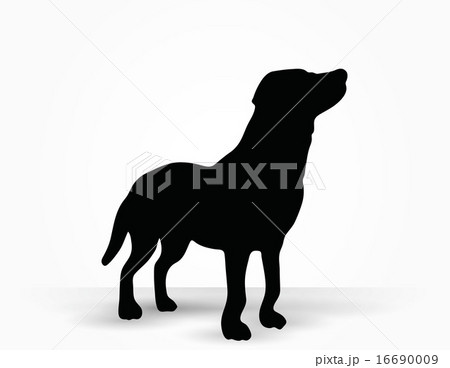 dog silhouette 16690009