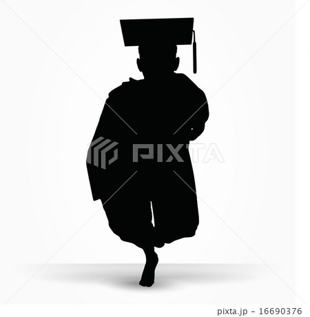 girl silhouette in a gown girl silhouette in a gown 16690376