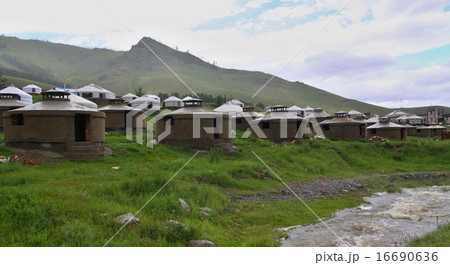 Mongolian Yurts camp near  Ullanbaator 16690636