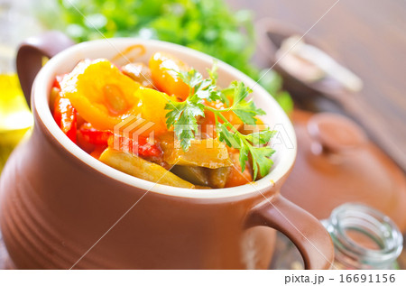 baked vegetables 16691156