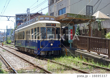 都電荒川線庚申塚駅(9000形車両) 都電荒川線庚申塚駅(9000形車両) 16695337