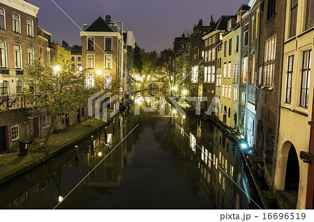 Canal at sunset Canal at sunset 16696519