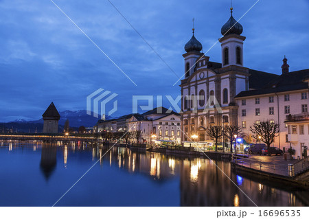 Chapel Bridge and Jesuit Church 16696535