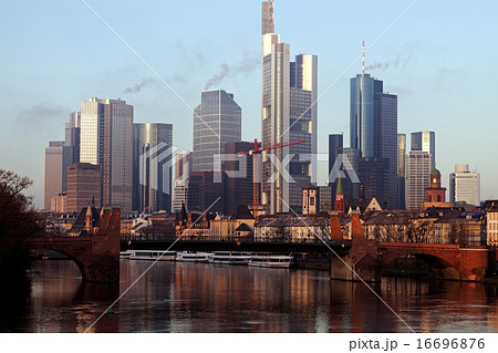 Skyline with skyscrapers 16696876