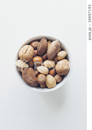 Bowl of nuts 16697193